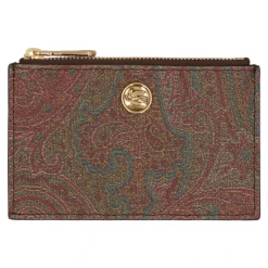 Portacarte Paisley con Portamonete