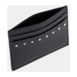 Porta carte Rockstud nero
