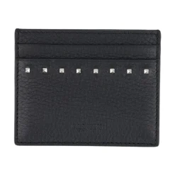 Porta carte Rockstud nero