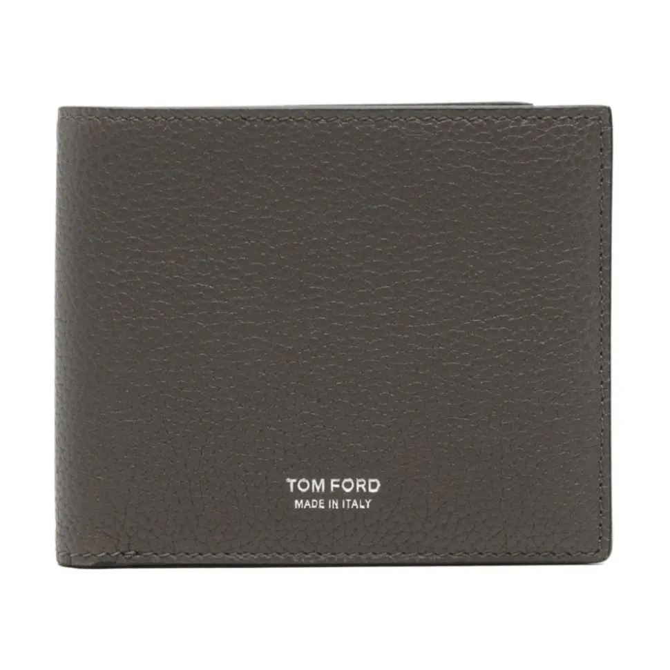 Portafoglio Bifold Classico in Pelle Granata