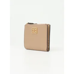 Portafoglio Bifold con Chiusura a Zip
