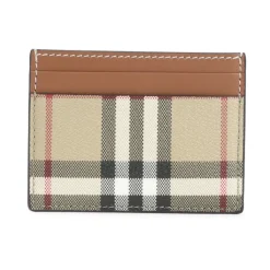 Portafoglio Bifold Medio con Motivo Check
