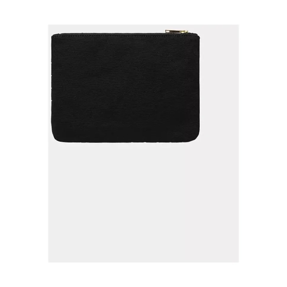 Portafoglio con Zip e Grafica in Tela