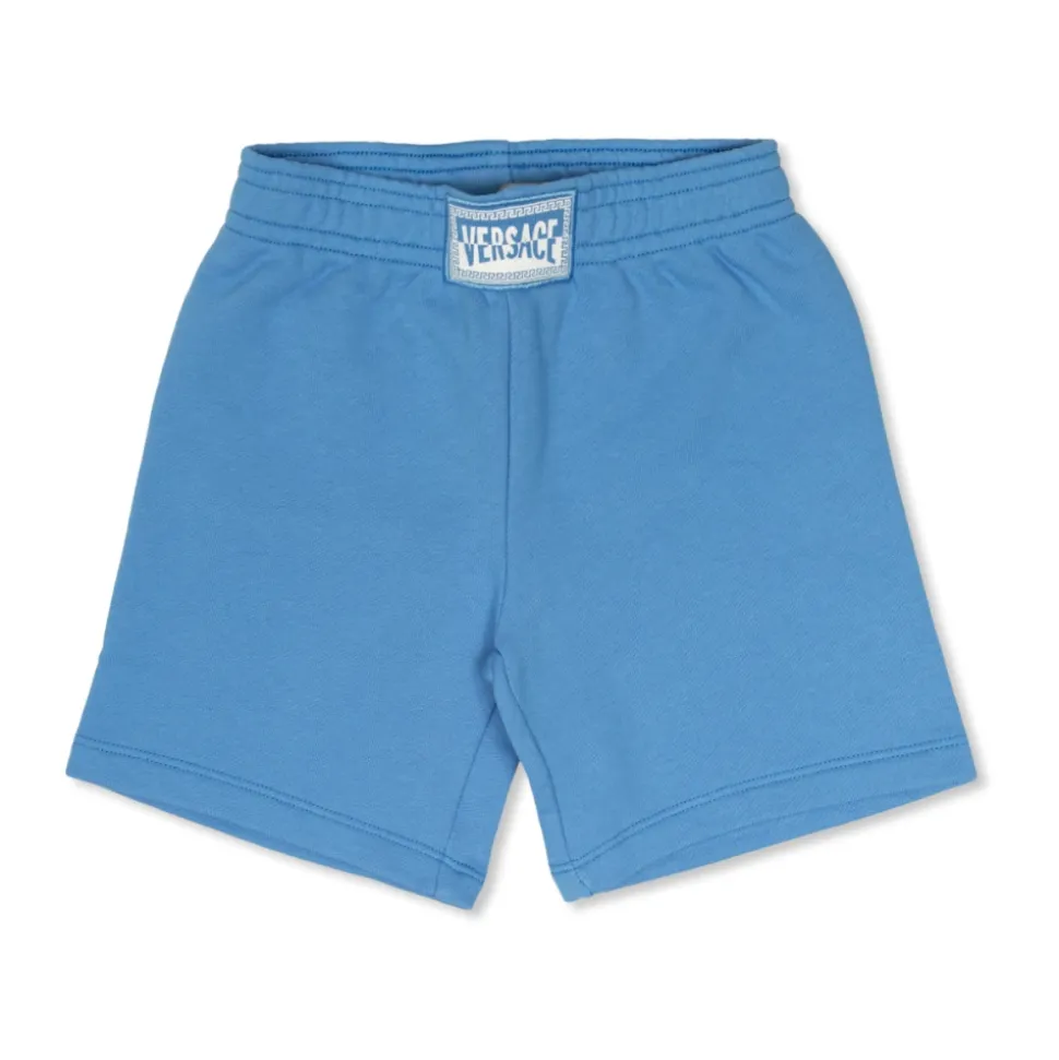 Printed Cotton-Jersey Sweat Shorts