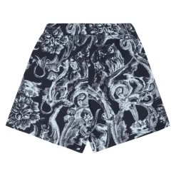 Printed Cotton Shorts