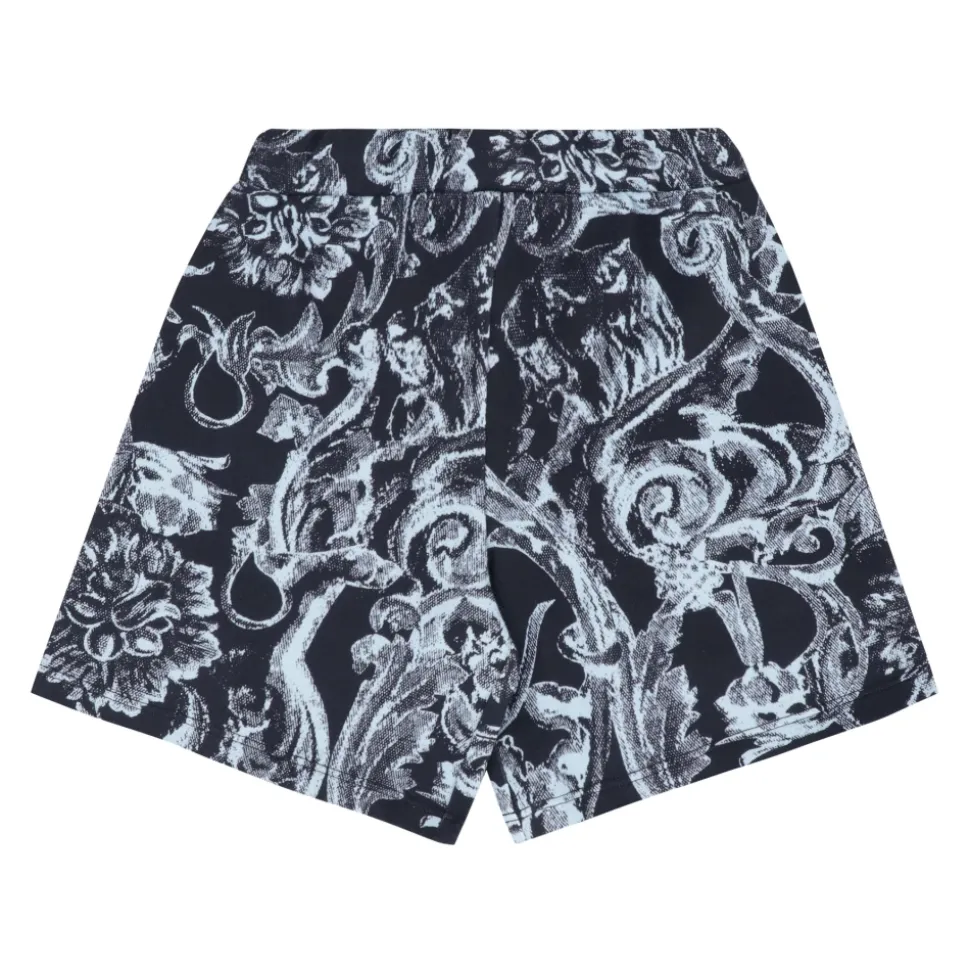 Printed Cotton Shorts