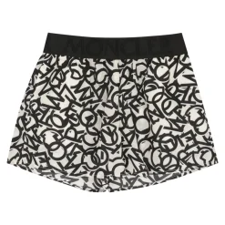 Printed Techno Fabric Shorts