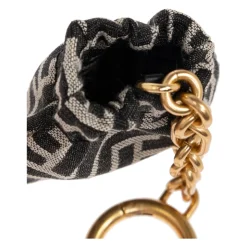 Pulse Monogram Jacquard Key Ring