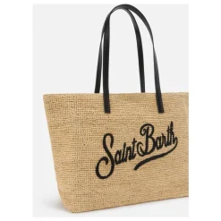 Raffia City Shoulder Bag