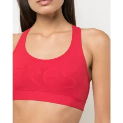 Reggiseno sportivo con logo stampato