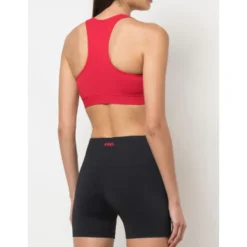 Reggiseno sportivo con logo stampato