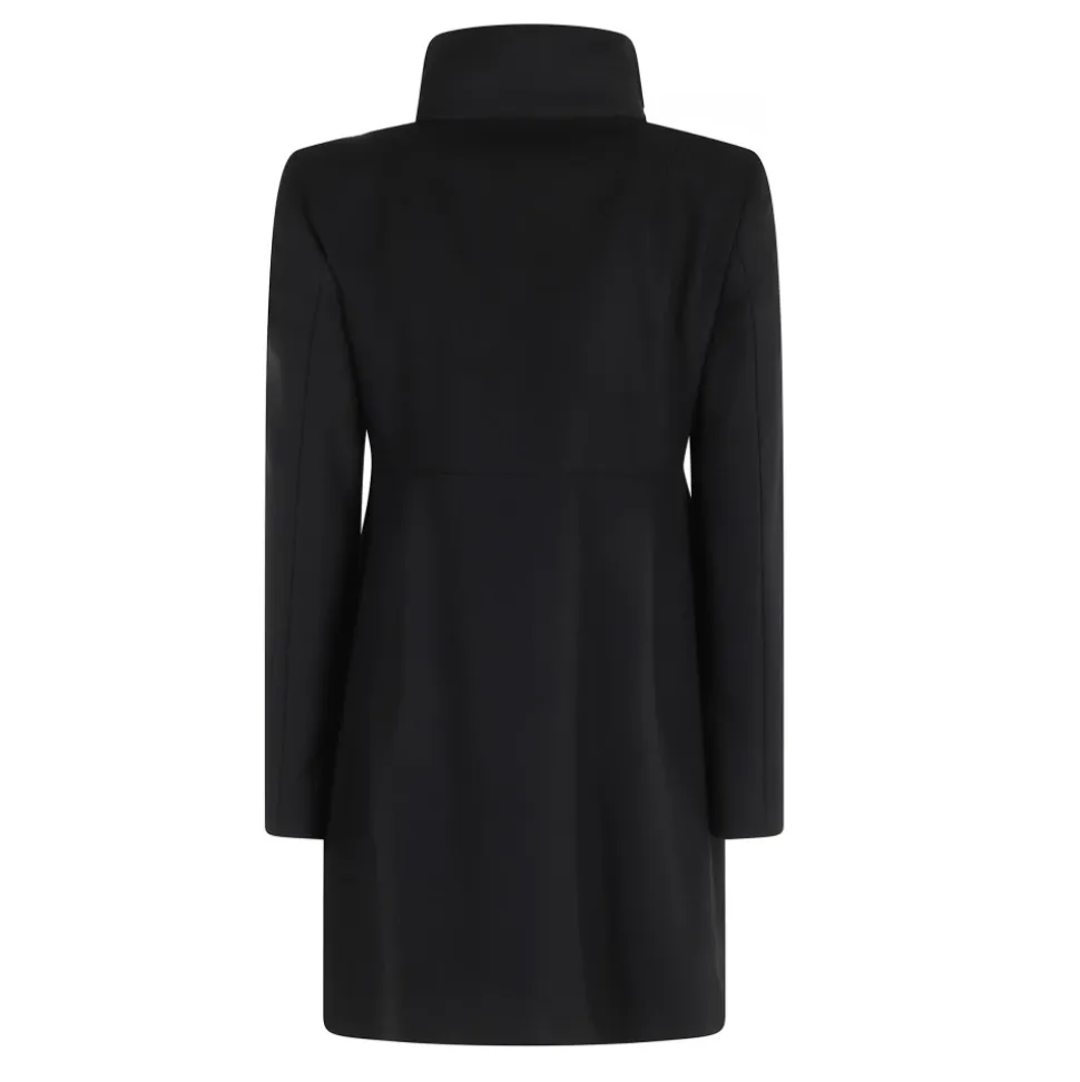 Romantico Cappotto in Lana con Linea Impero