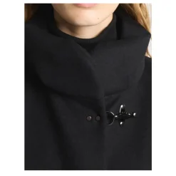 Romantico Cappotto in Lana con Linea Impero