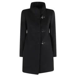 Romantico Cappotto in Lana con Linea Impero