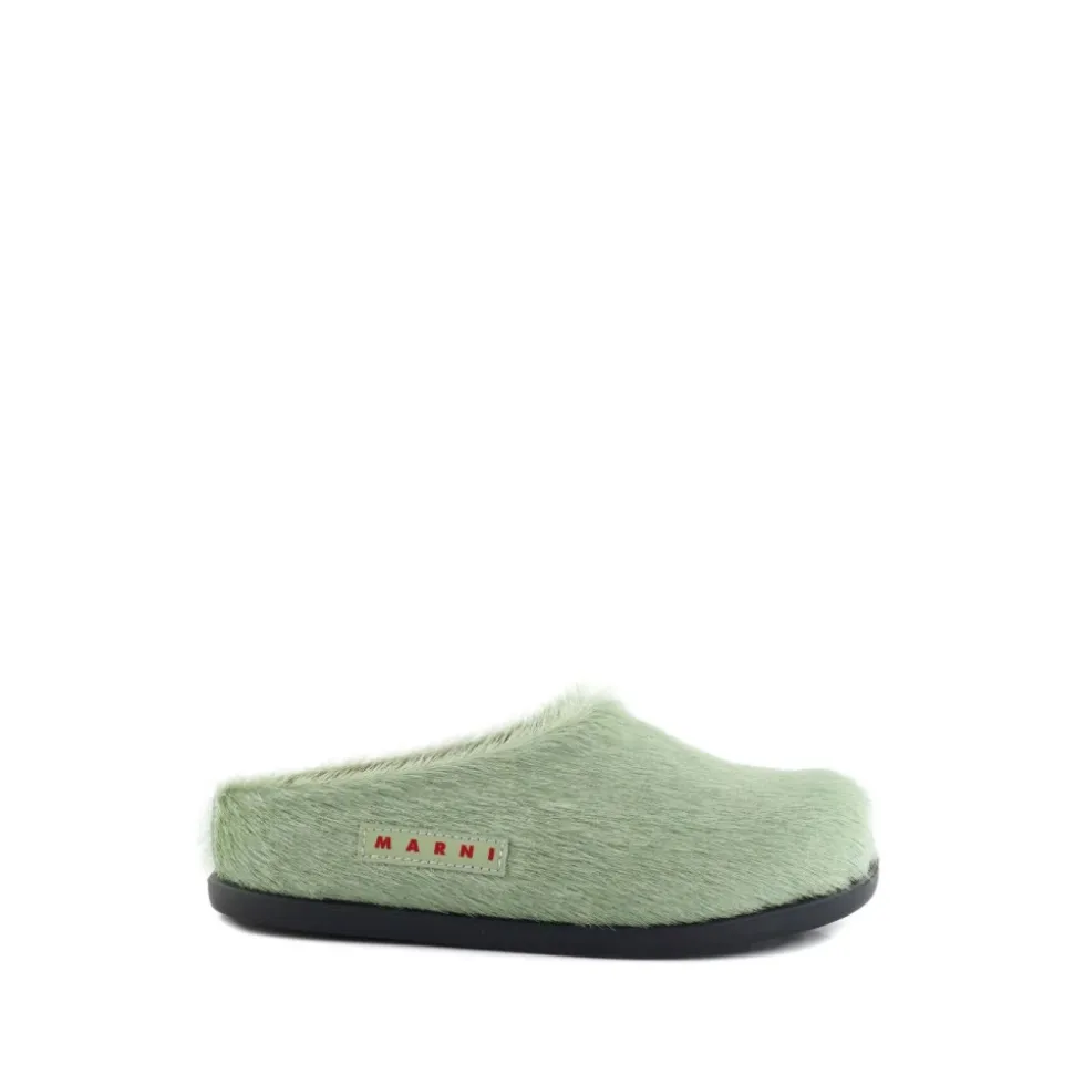 Sabot in Cavallino con logo