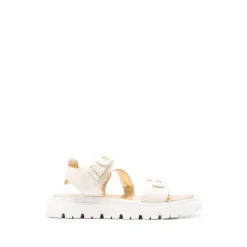 Sandali con Cinturino in Pelle