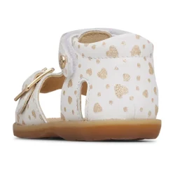 Sandali in pelle Nappa Quarzo