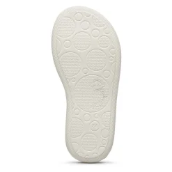 Sandalo in pelle con applicazioni floreali