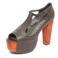 Sandalo Marrone Legno Foxy