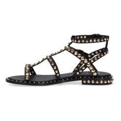 Sandal PRECIOUS 03 in pelle nera