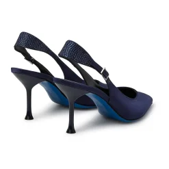 Satin Jewel Slingback