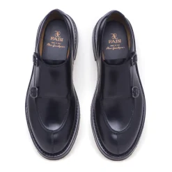 Scarpa doppia fibbia Fabi in pelle