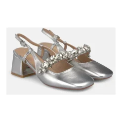 Scarpa Slingback con Cinturino Gioiello