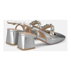 Scarpa Slingback con Cinturino Gioiello