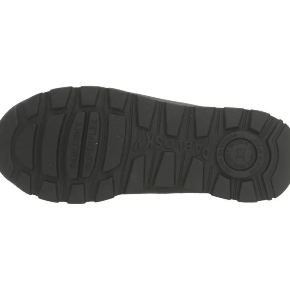 Scarpe Classiche con Cinturino in Velcro