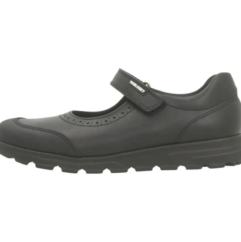 Scarpe Classiche con Cinturino in Velcro