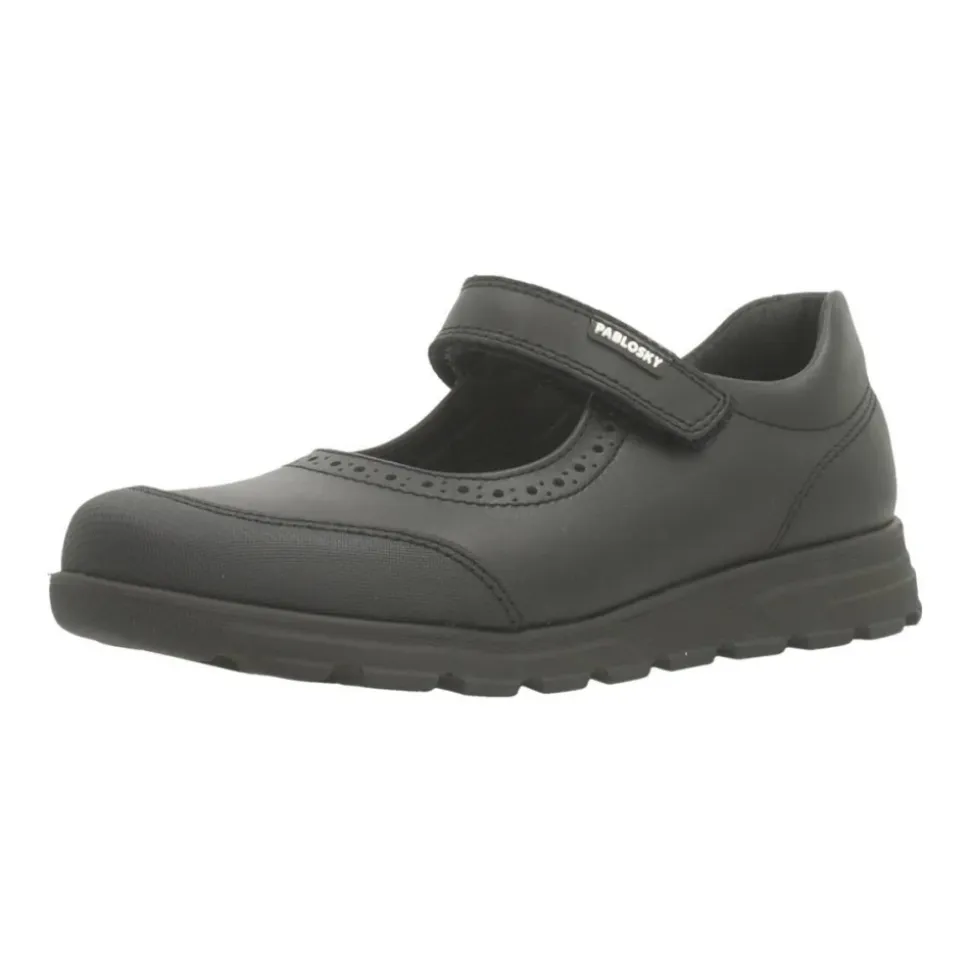 Scarpe Classiche con Cinturino in Velcro