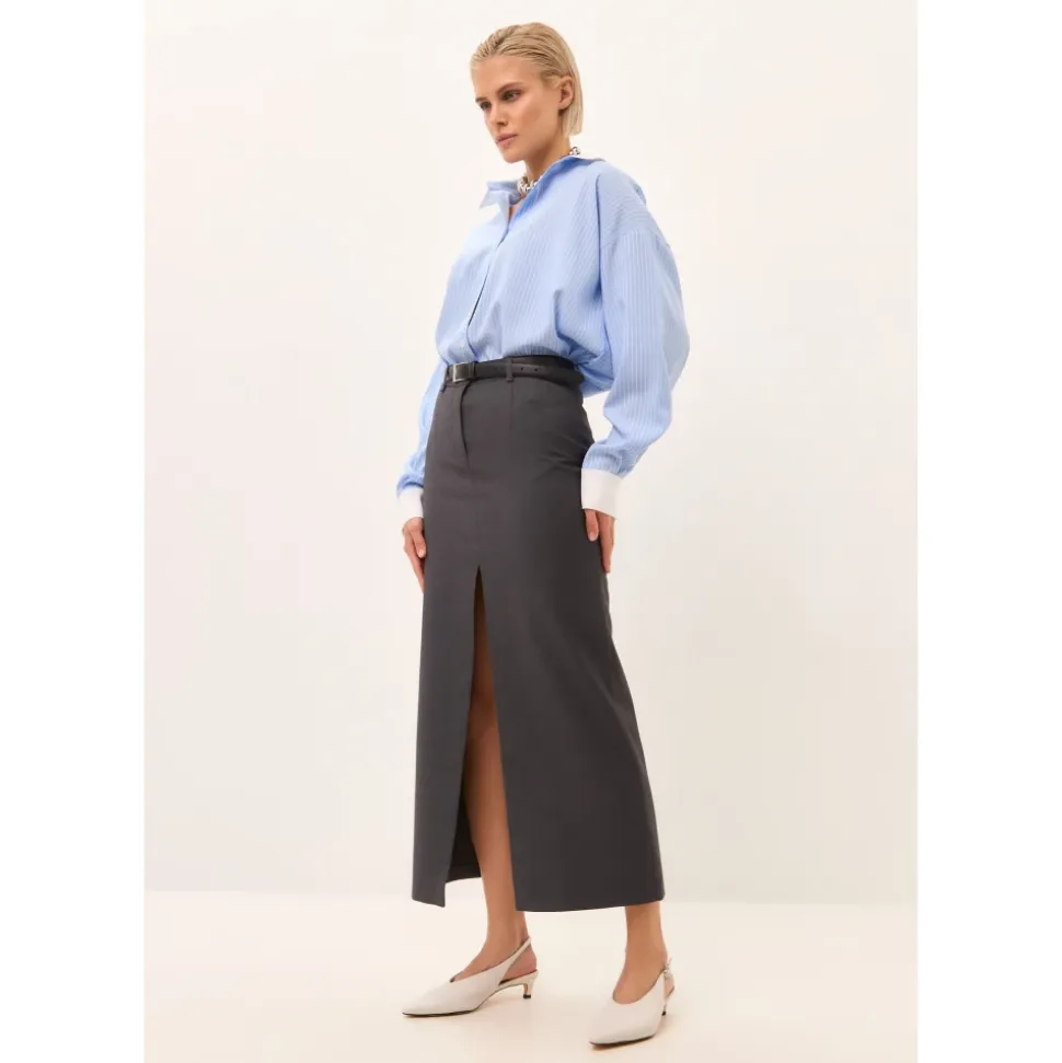 Scarpe con Tacco a Spillo Slingback Minimaliste - Bianche