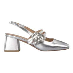 Scarpe con tacco fibbia