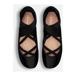 Scarpe da Ballo Nere con Elastico