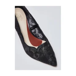 Scarpe Décolleté in Pizzo