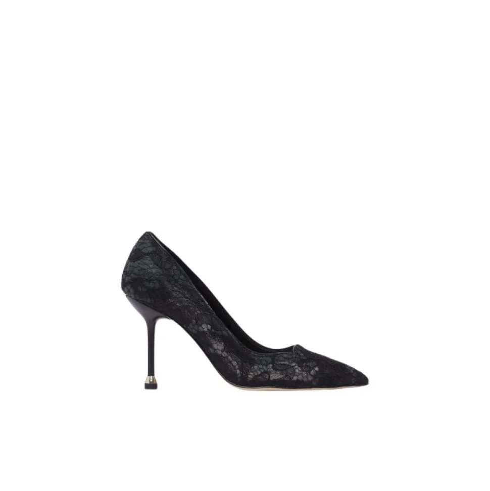 Scarpe Décolleté in Pizzo
