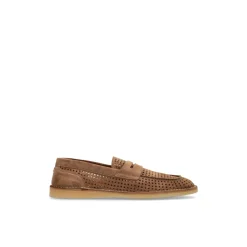 Scarpe in camoscio tipo mocassini