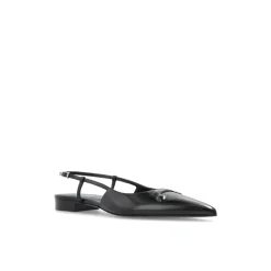 Scarpe in pelle con logo