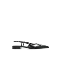 Scarpe in pelle con logo