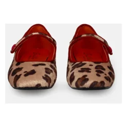 Scarpe Mary Jane Piatte Maculate