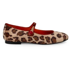 Scarpe Mary Jane Piatte Maculate