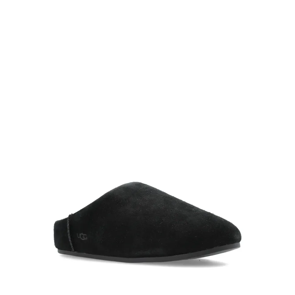 Scarpe Slip-On in Pelle Scamosciata Nera