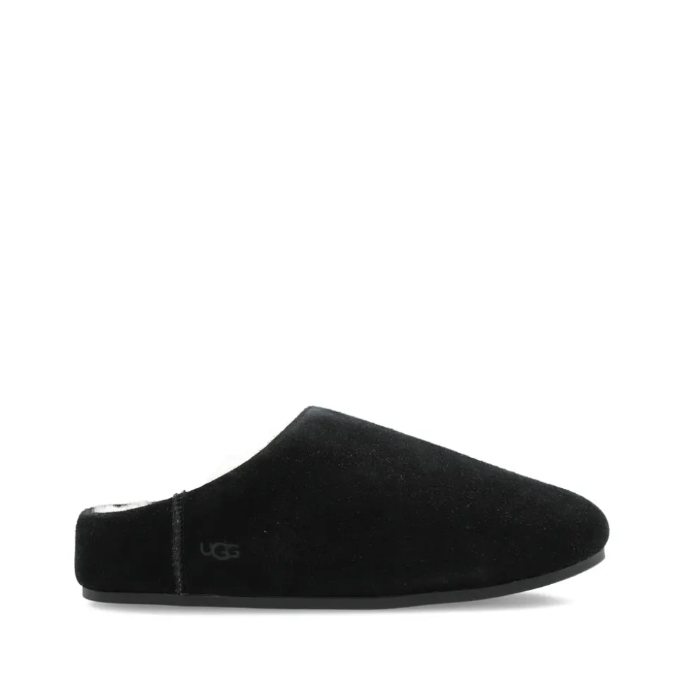 Scarpe Slip-On in Pelle Scamosciata Nera