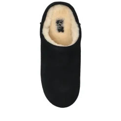 Scarpe Slip-On in Pelle Scamosciata Nera