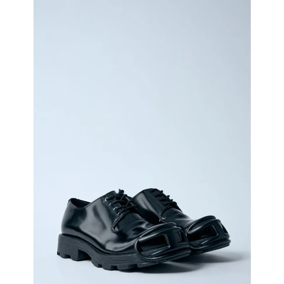Scarpe stringate con suola chunky