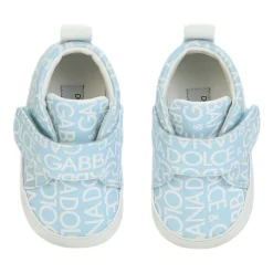 Scarpine Pre-Walker Blu con Logo