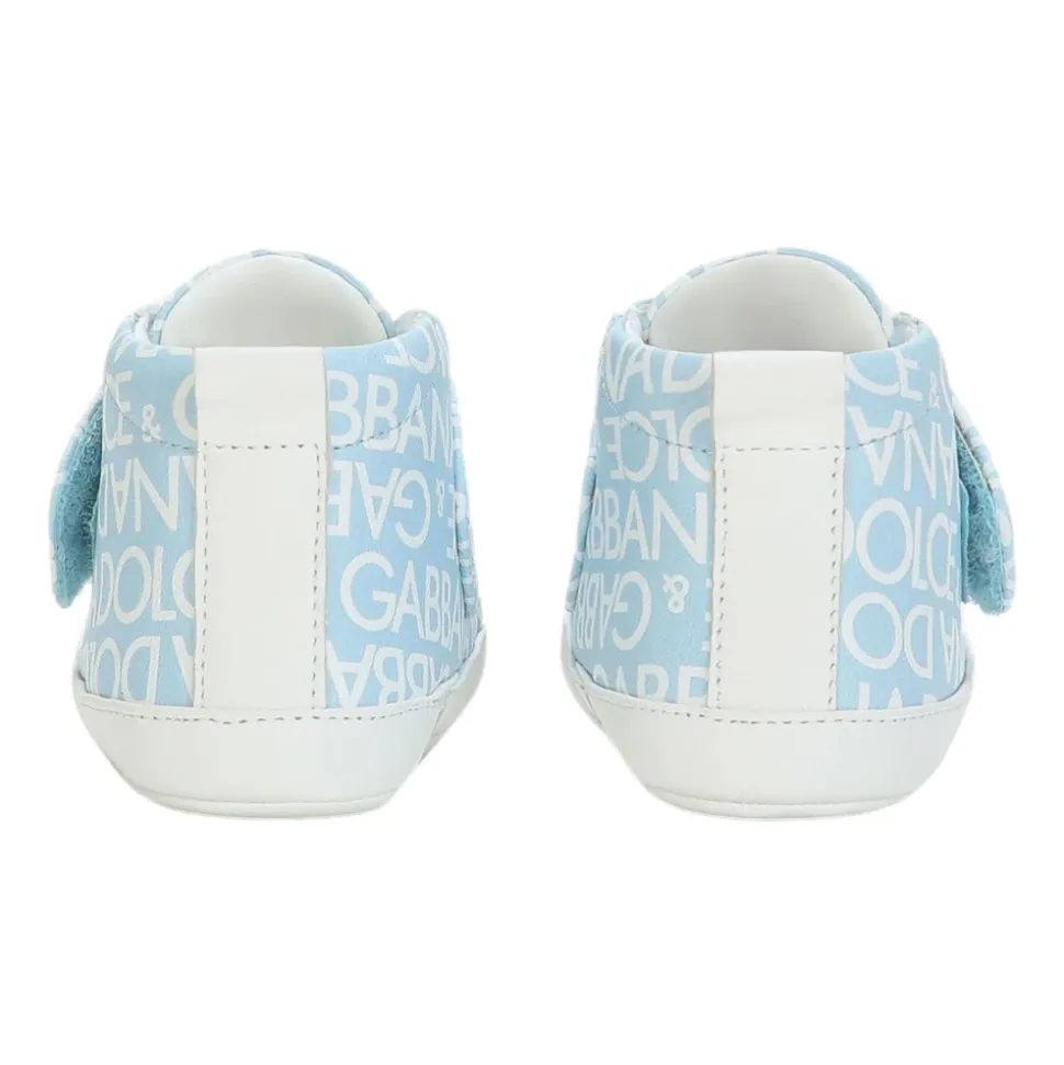 Scarpine Pre-Walker Blu con Logo
