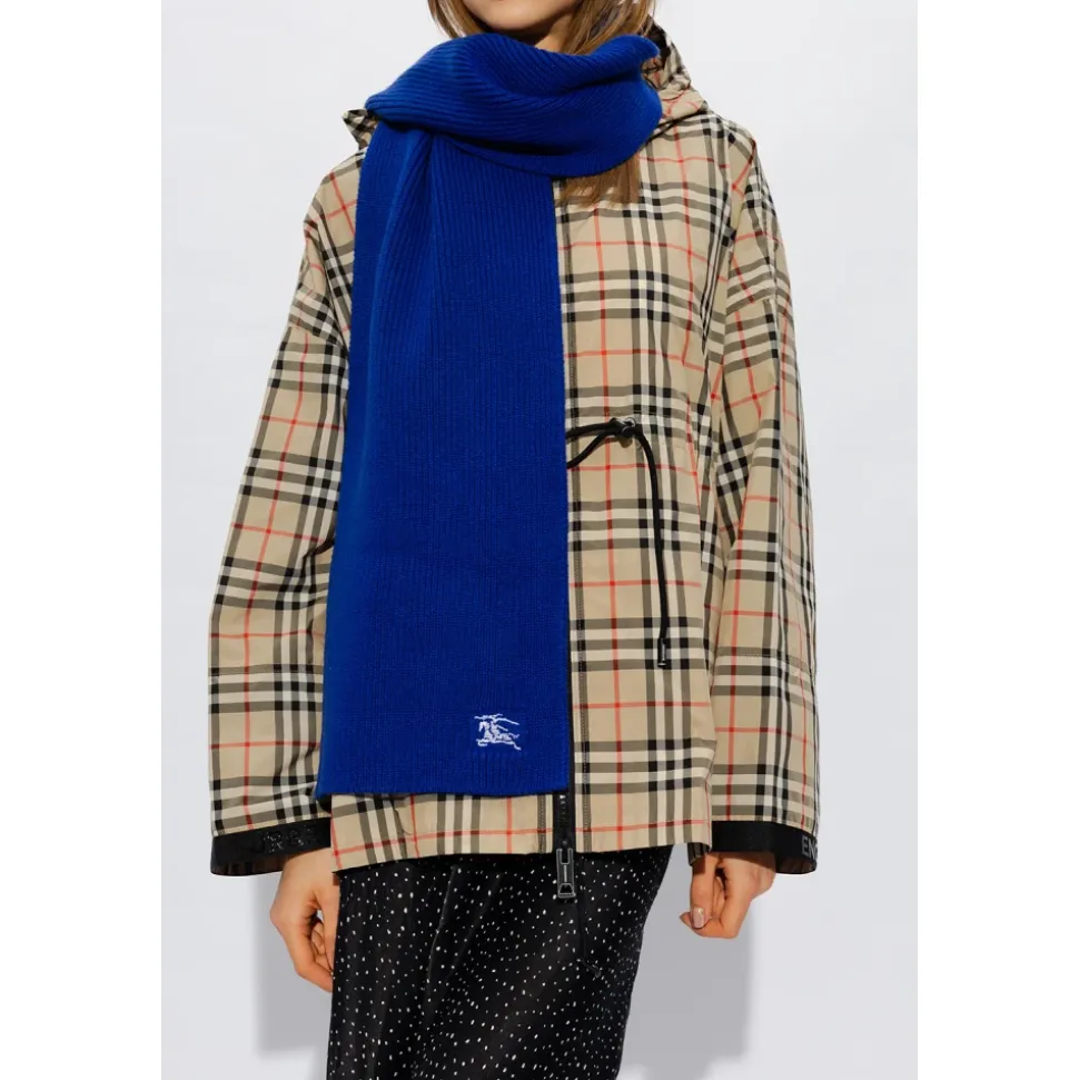 Sciarpa a Coste in Cashmere