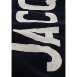 Sciarpa con Logo e Frange