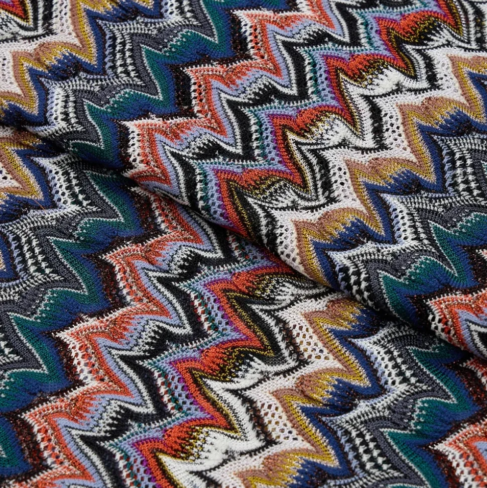 Sciarpa Geometrica con Lurex